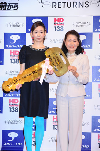 高尾祥子(左）と白川和子(右）