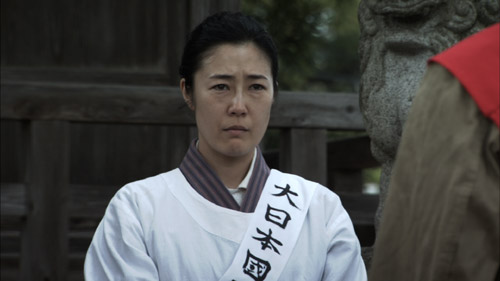 『キャタピラー』で「軍神の妻」を演じた寺島しのぶ
2010年夏、公開予定