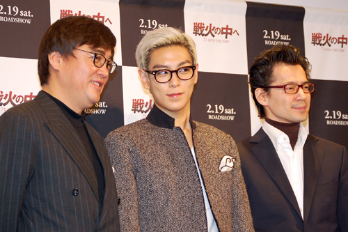 写真左からチョン・テウォン（エグゼクティブ・プロデューサー）、チェ・スンヒョン、イ・ジェハン監督