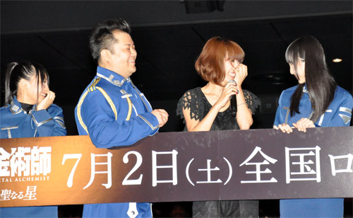 （左から）木崎ゆりあ、小杉竜一、朴ロ美、松井玲奈