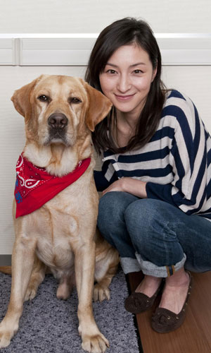 広末涼子と共演犬