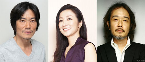 映画『ジャッジ！』の新キャスト。左から豊川悦司、鈴木京香、リリー・フランキー