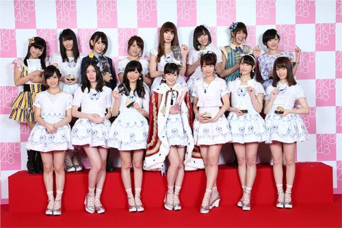 「AKB48 37thシングル 選抜総選挙」に選ばれた選抜メンバーたち