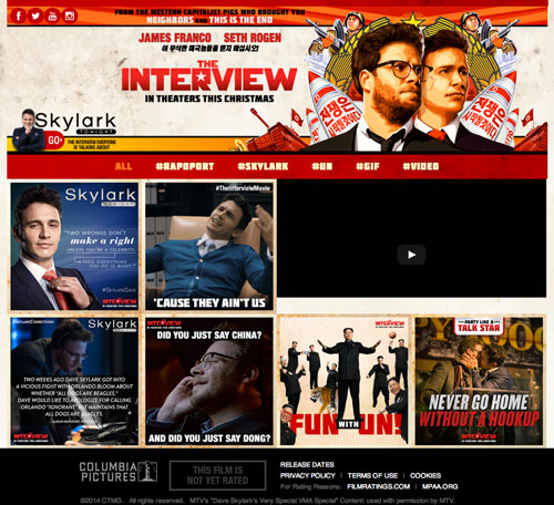 『The Interview』サイトより