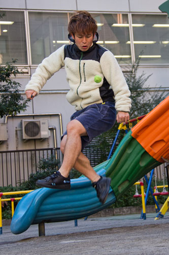 ものすごい跳躍力！ 石田太志選手の迫力パフォーマンス
