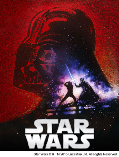 『スター・ウォーズ』デジタル配信キーアート
Star Wars (C) & TM 2015 Lucasfilm Ltd. All Rights Reserved.