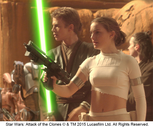 『スター・ウォーズ エピソード2／クローンの攻撃』
Star Wars:Attack of the Clones (C) & TM 2015 Lucasfilm Ltd. All Rights Reserved.