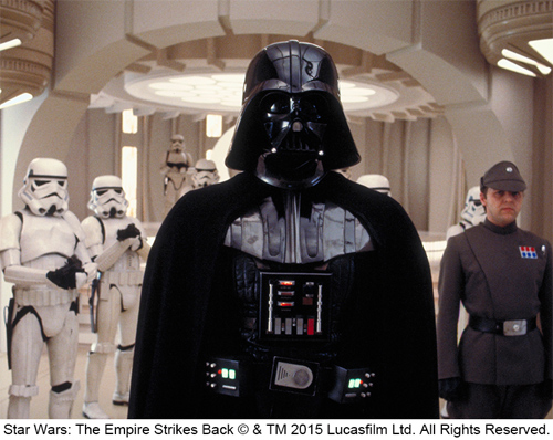『スター・ウォーズ エピソード5／帝国の逆襲』
Star Wars:The Empire Strikes Back (C) & TM 2015 Lucasfilm Ltd. All Rights Reserved.