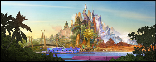『ズートピア』コンセプトアート
(C) 2015 Disney Enterprises, Inc.
