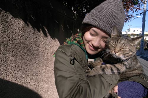 「私は猫ストーカー」より。
(C) 2009 浅生ハルミン／「私は猫ストーカー」製作委員会