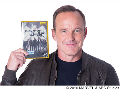 S.H.I.E.L.D.のリーダー、フィル・コールソン役のクラーク・グレッグが初来日！日本食好きを告白