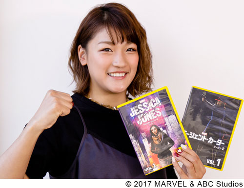 人気シュートボクサーのRENA
(C) 2017 MARVEL & ABC Studios