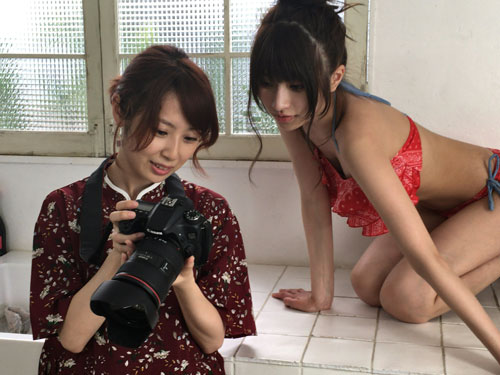 SKE48の高柳明音、初挑戦のグラビア撮影で手応え！