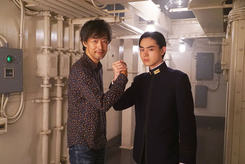 山崎貴監督と菅田将暉
(C) 2019 映画「アルキメデスの大戦」製作委員会 (C) 三田紀房／講談社