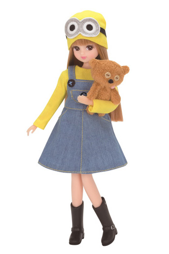 ミニオン だいすきリカちゃん
希望小売価格：3800円（税抜）
発売日：8月4日
(C) TOMY TM & (C) Universal Studios