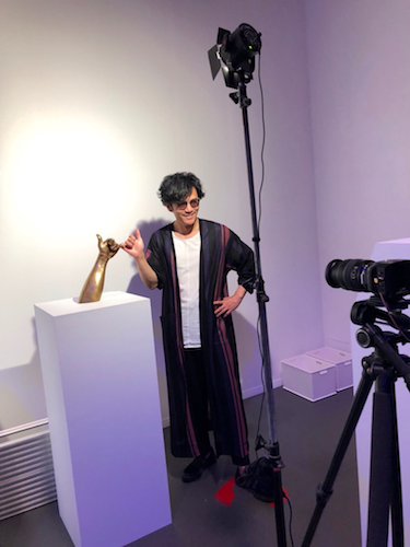 稲垣吾郎、香取慎吾のアート作品展へ「彼の心境、喜びや痛みもしっかり伝わりました」