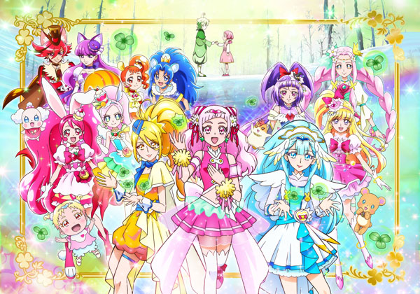 『映画プリキュアスーパースターズ！』ポスター
(C)2018 映画プリキュアスーパースターズ！製作委員会