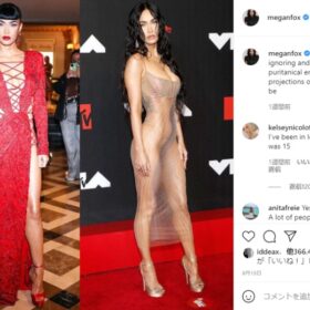 過激セクシードレスが話題のミーガン・フォックスは原始人ダイエットを実践