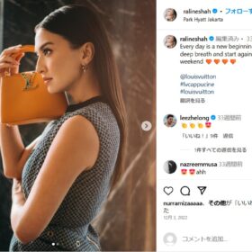 ラリーヌ・シャーのinstagramより（@ralineshah）