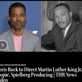 “平手打ち事件”のクリス・ロック、キング牧師の伝記映画を監督か 製作総指揮はスティーブン・スピルバーグ