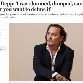 ジョニー・デップ「引退しろということか」『ファンタビ』降板時の“怒り”と本音を激白