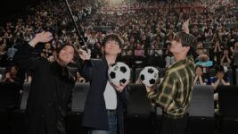 高橋文哉「この映画で邦画を変えましょう」 櫻井海音&高橋恭平と『ブルーロック』舞台挨拶