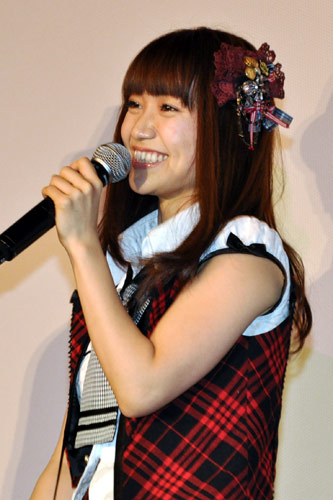 AKB48の総選挙で第1位に輝いた大島優子
