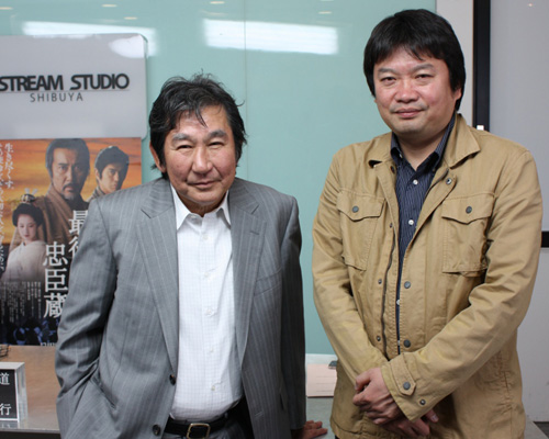 杉田成道監督（左）と本広克行監督（右）