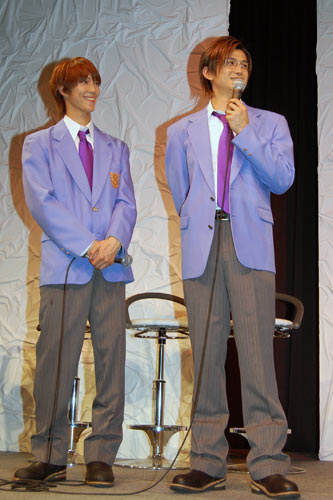 浜尾京介（左）と渡辺大輔（右）