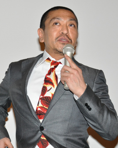 トーク中の松本人志監督