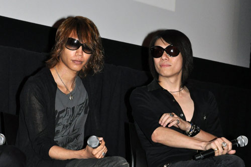 Shinya（左）とDie（右）