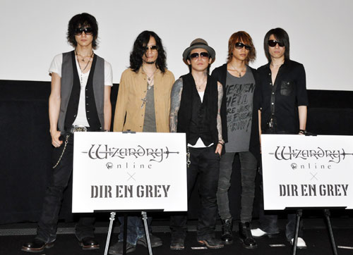 左からToshiya、薫、京、Shinya、Die