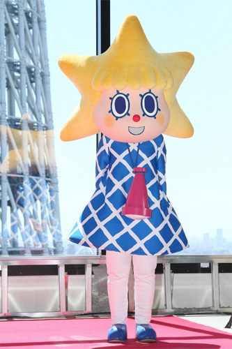 東京スカイツリー公式キャラクターのソラカラちゃん