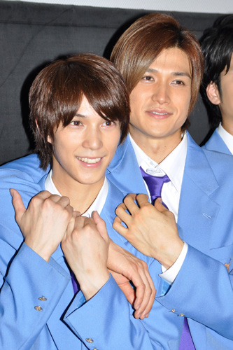 浜尾京介（左）と渡辺大輔（右）