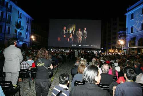 ロカルノ国際映画祭の模様