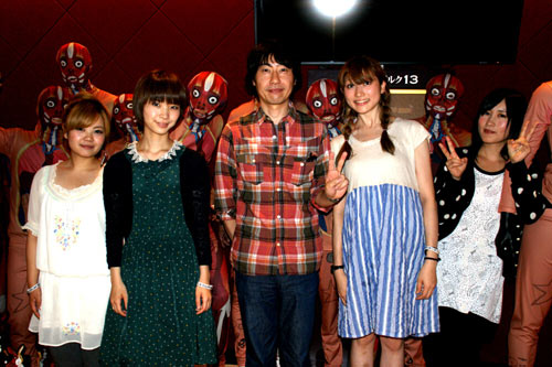左から藤咲佑、蒼山幸子、竹清仁監督、沙田瑞紀、澤村小夜子