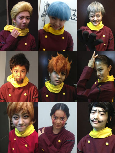 注目アイドルグループ・私立恵比寿中学メンバーが『009』キャラクターに変身！
