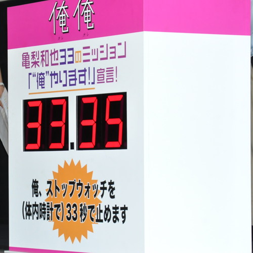 3回目の結果は33.35という素晴らしい数字