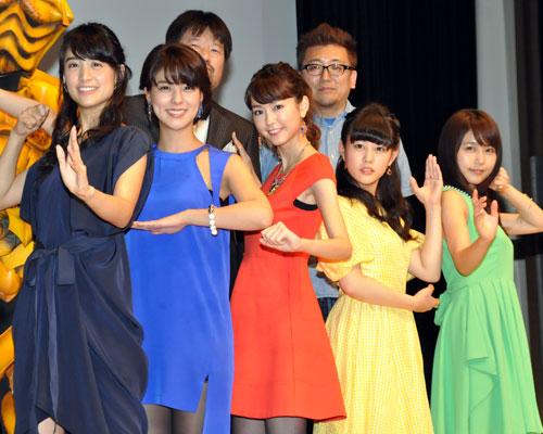 桐谷美玲ら美女5人が舞台挨拶。福田監督「女子5人の独特のぬるさ加減を楽しんで」