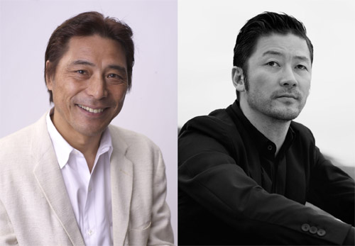 山田洋次監督最新作『母と暮せば』に出演する加藤健一（左）と浅野忠信（右）