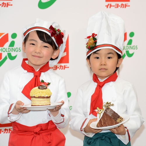 住田萌乃ちゃん（左）と寺田心くん（右）