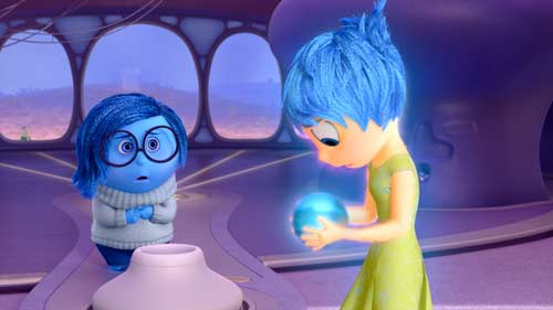 「頭の中」の出来事ということがよく分かる邦題『インサイド・ヘッド』
(C) 2015 Disney/Pixar. All Rights Reserved.