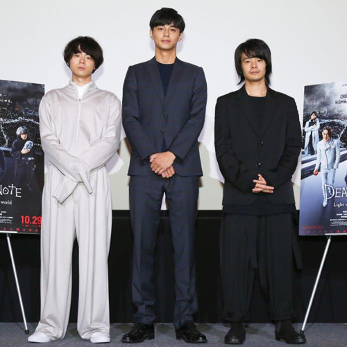 東出昌大、池松壮亮、菅田将暉がサプライズで登場し映画をアピール！ | MOVIE Collection [ムビコレ]