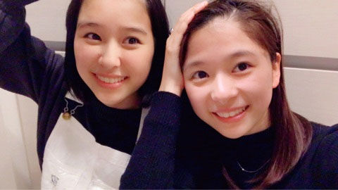 芳根京子が公開した玉井詩織との顔交換写真