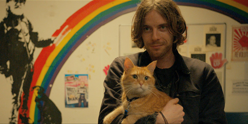 『ボブという名の猫　幸せのハイタッチ』
(C)2016 STREET CAT FILM DISTRIBUTION LIMITED ALL RIGHTS RESERVED.