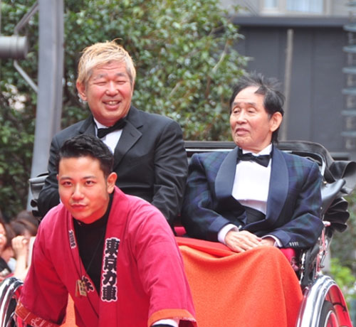 土屋敏男監督と萩本欽一