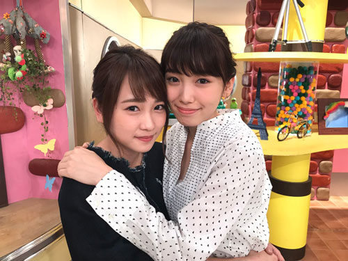 川栄李奈と飯豊まりえ