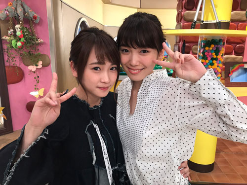 川栄李奈と飯豊まりえ