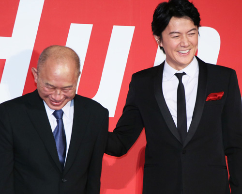 ジョン・ウー監督と福山雅治