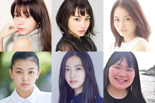 『SUNNY 強い気持ち・強い愛』若手女優陣（左上から池田エライザ、広瀬すず、山本舞香、富田望生、田辺桃子、野田美桜）